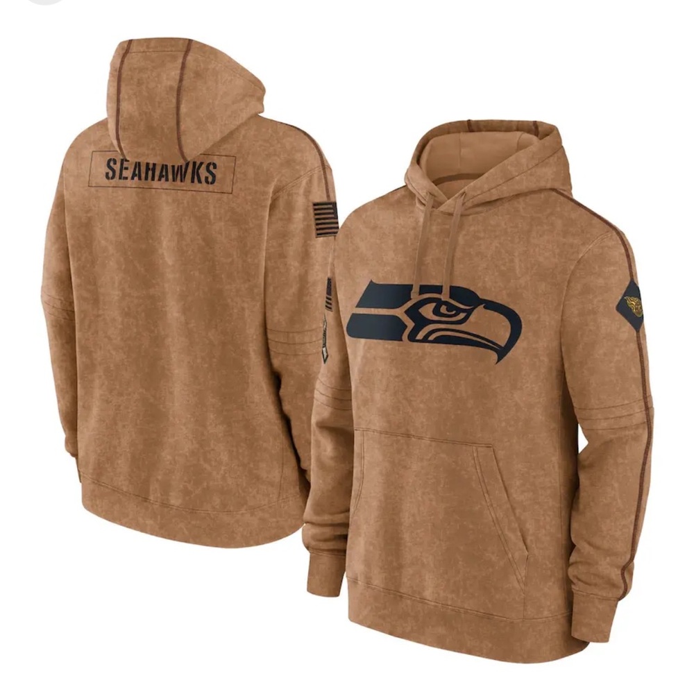 Seahawks 2023 Salute to Service hoodie